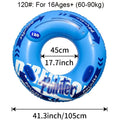 Inflatable Double-Chamber Swimming Ring