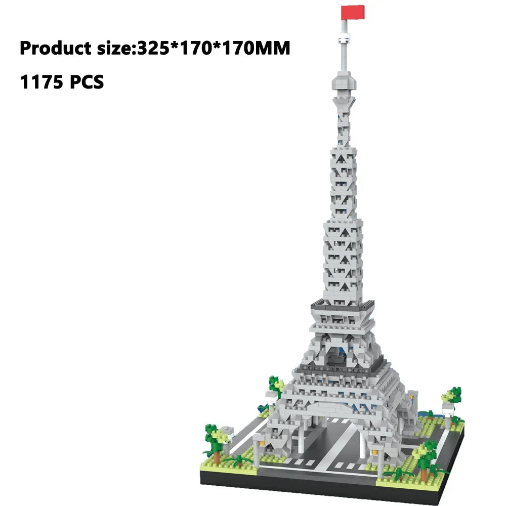 Eiffel Tower Micro Building Block Kit