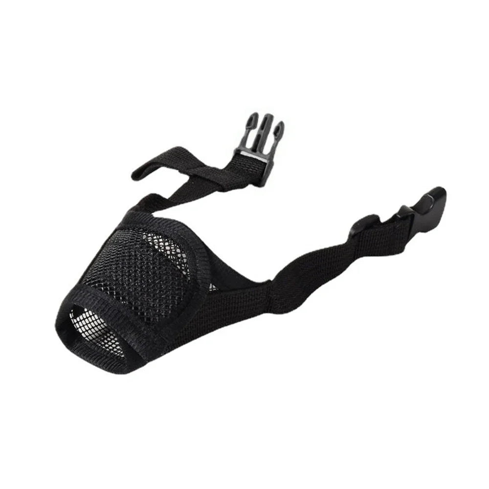 Adjustable Breathable Mesh Dog Muzzle