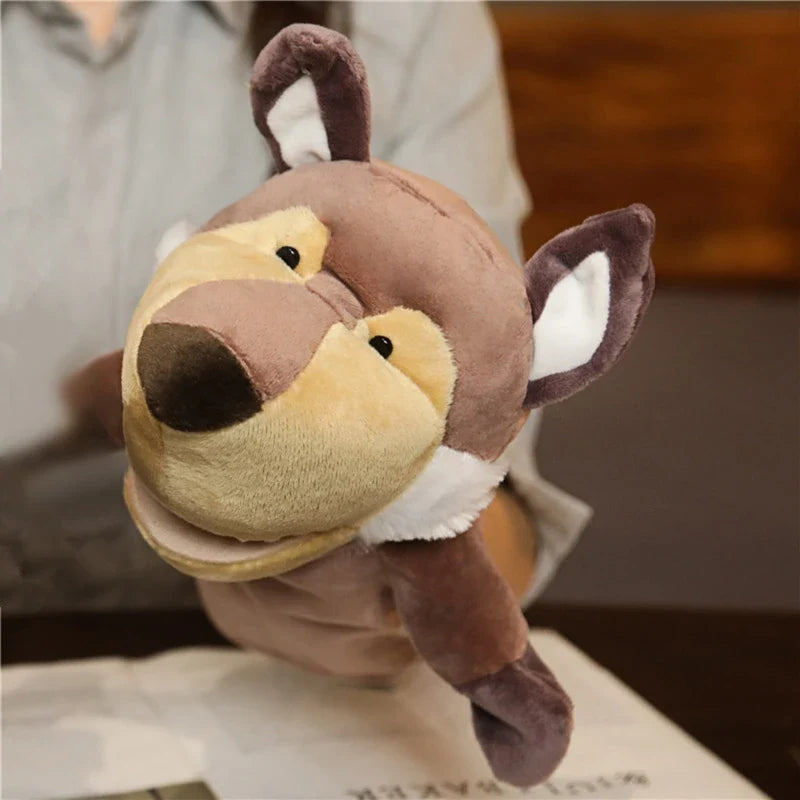 Plush Animal Finger Puppets for Kids