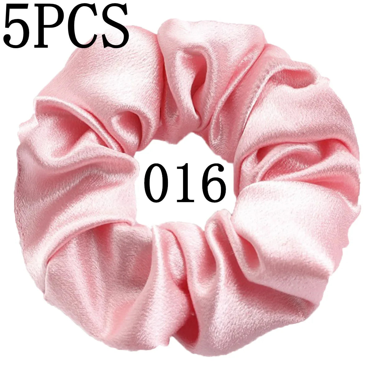 Satin Hair Scrunchies Set – Multiple Pack Sizes