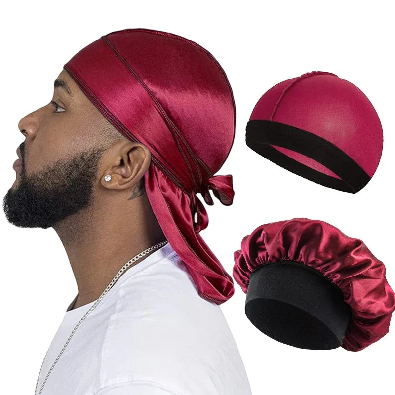 Satin Durags – 3-Pack