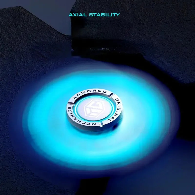 Glow-in-the-Dark Metal Fidget Spinner