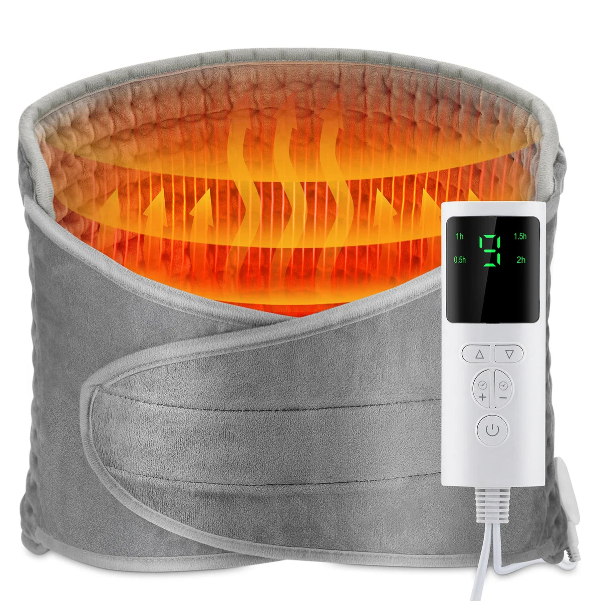 Adjustable Electric Heating Belt for Back and Waist