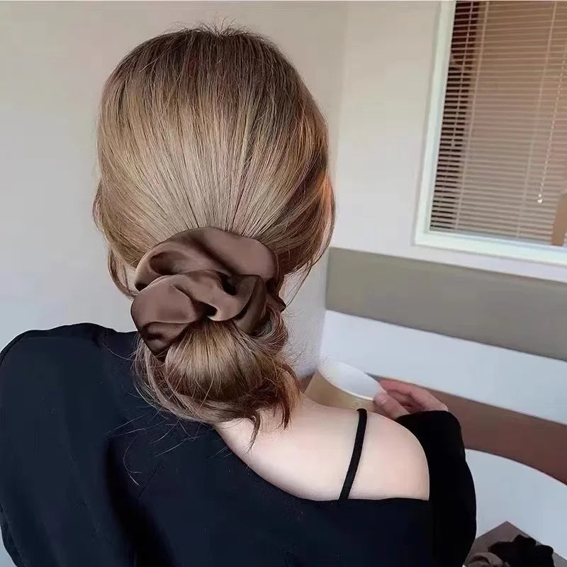 Satin Scrunchies – Multiple Colors