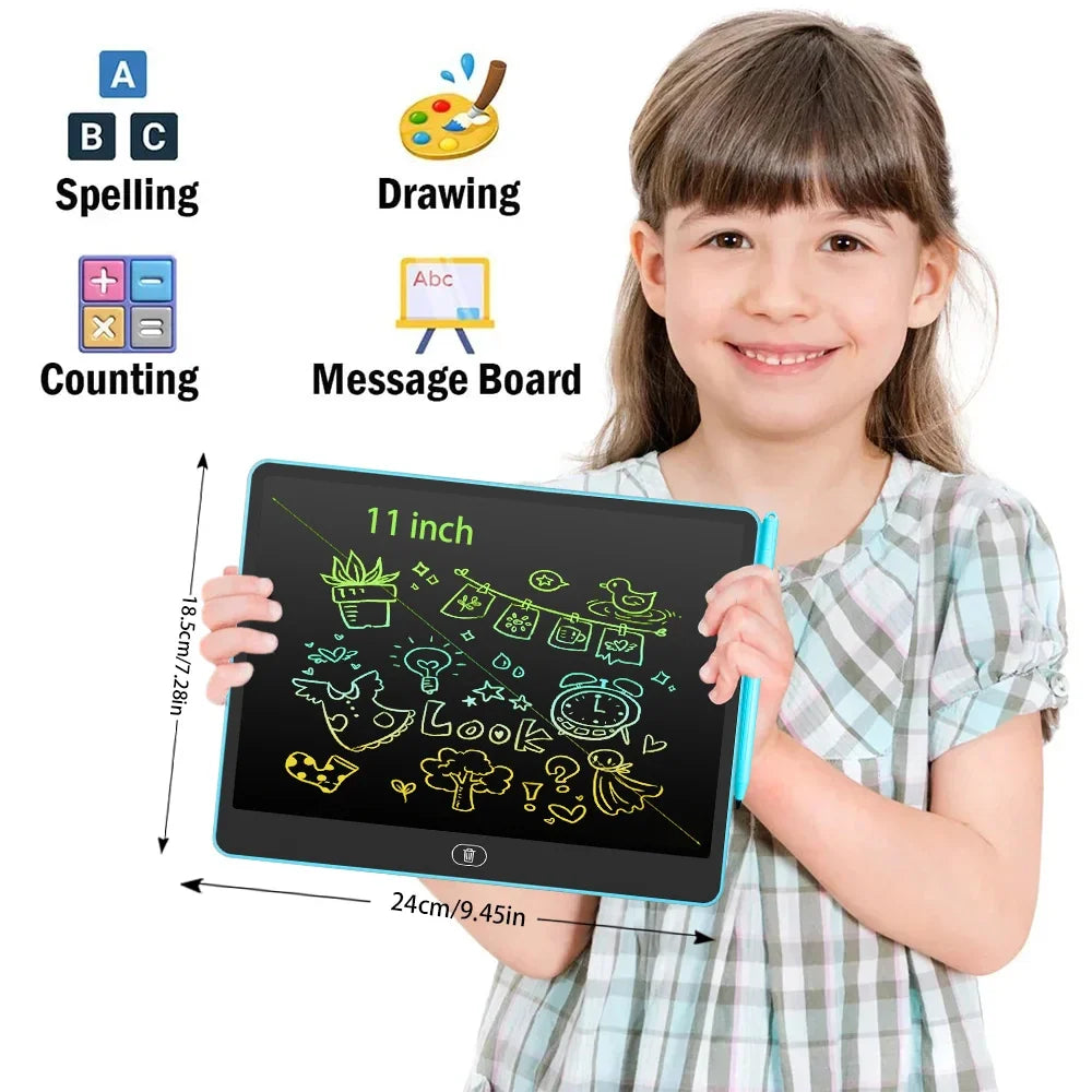 LCD Writing Tablet for Kids – Multiple Sizes