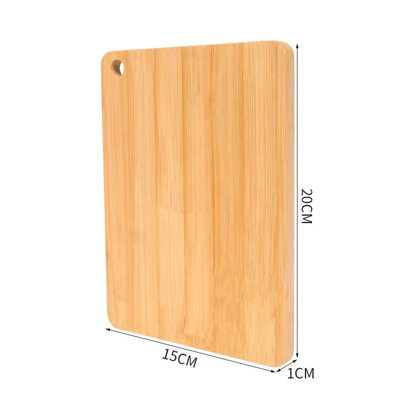 Double-Sided Bamboo Cutting Board with Stand