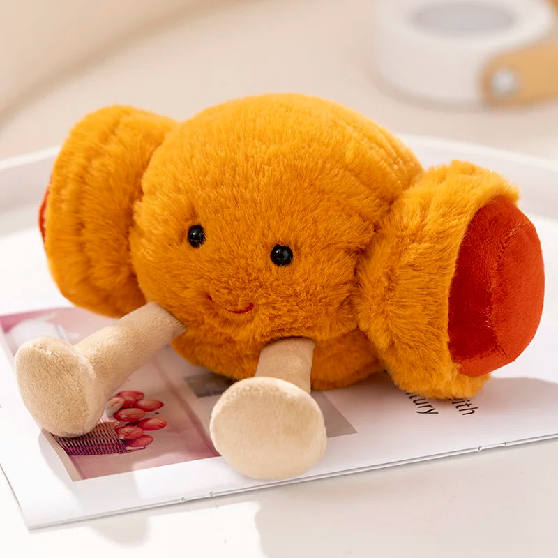 Egg and Toast Plush Toy