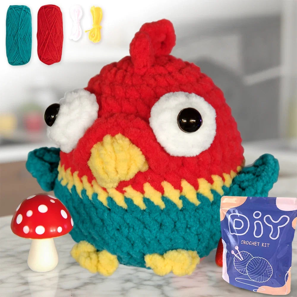 Beginner Crochet Starter Kit with Step-by-Step Instructions