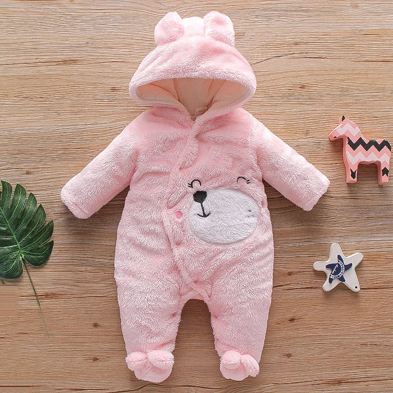Warm Fleece Baby Romper – 0 to 2 Years