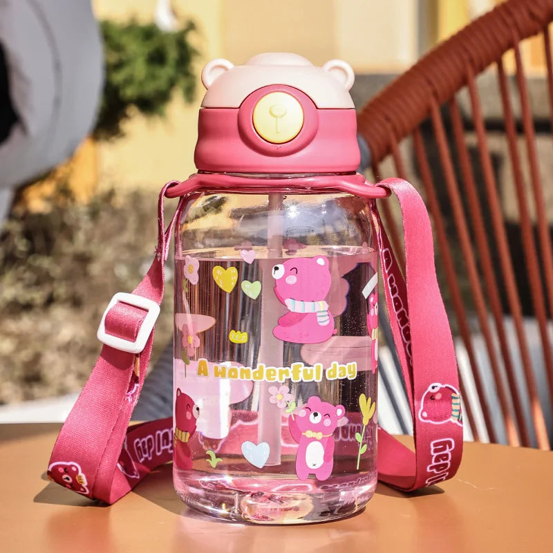 Kids’ Sippy Cup with Straw and Handle
