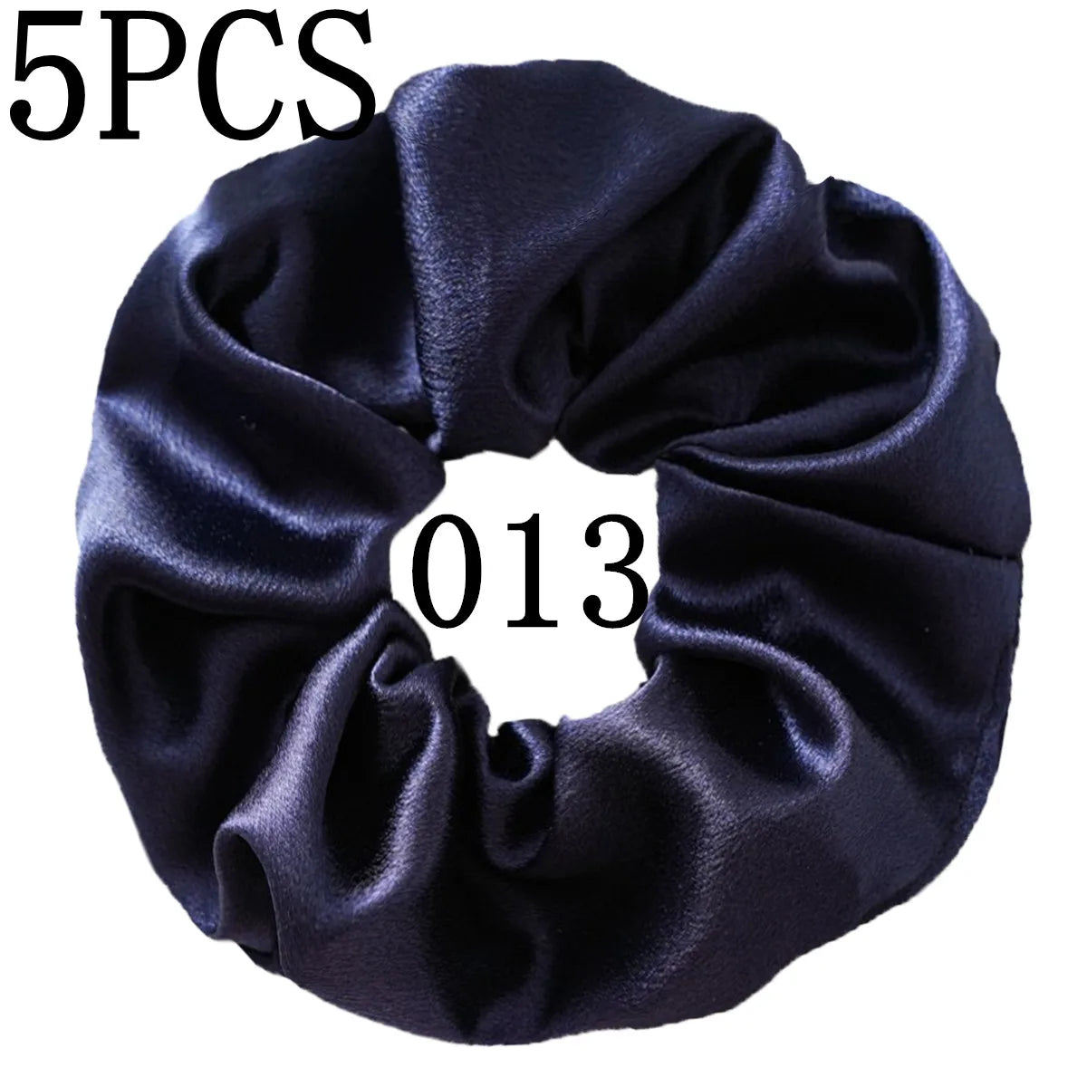 Satin Hair Scrunchies Set – Multiple Pack Sizes