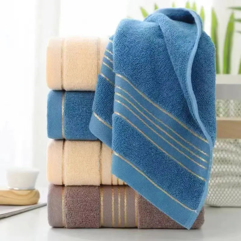 Absorbent Cotton Jacquard Face and Bath Towel