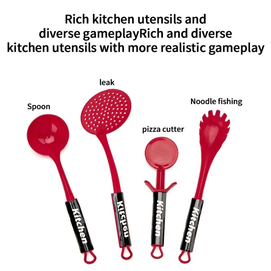 Kids’ Pretend-Play Kitchen Cooking Set