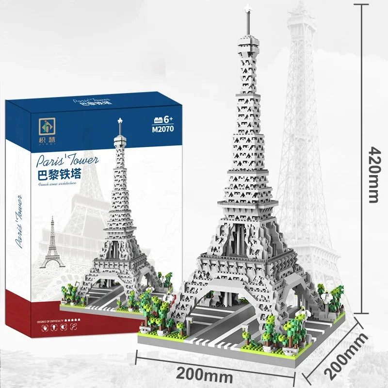 Eiffel Tower Micro Building Block Kit