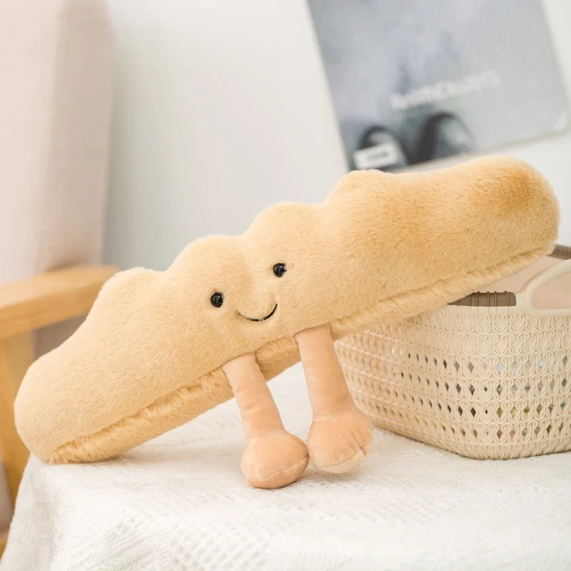 Egg and Toast Plush Toy