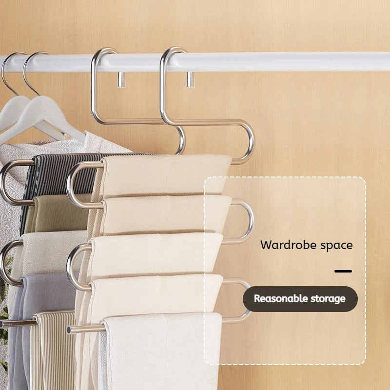 5-Layer Space-Saving Clothes Hanger Organizer