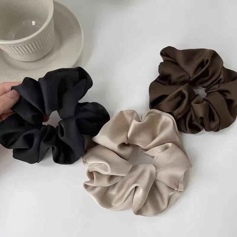 Satin Scrunchies – Multiple Colors