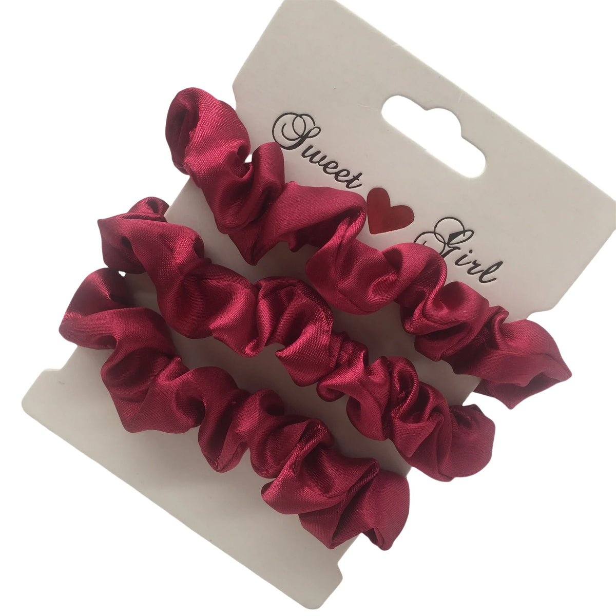 Satin Scrunchies Set – 3, 5 or 6 Pieces