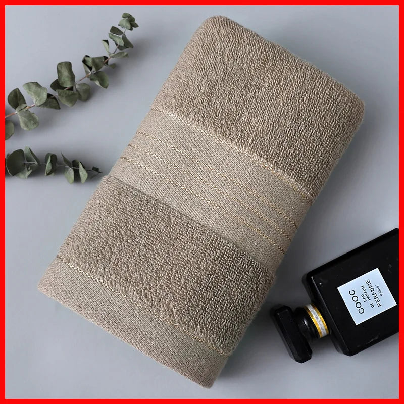Absorbent Cotton Jacquard Face and Bath Towel