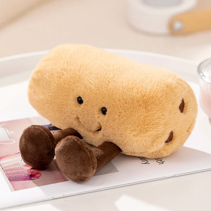 Egg and Toast Plush Toy