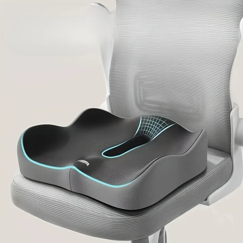 Memory Foam Seat Cushion – Washable Cover