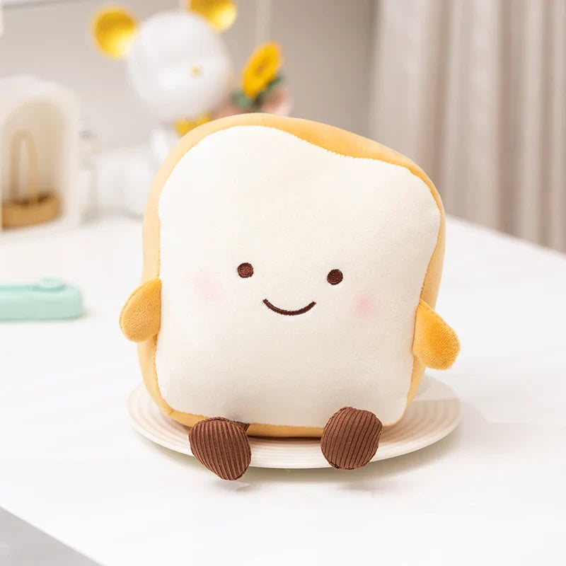 Egg and Toast Plush Toy