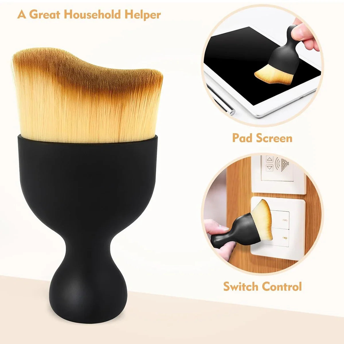 Soft-Bristle Car Interior Detailing Brush Set
