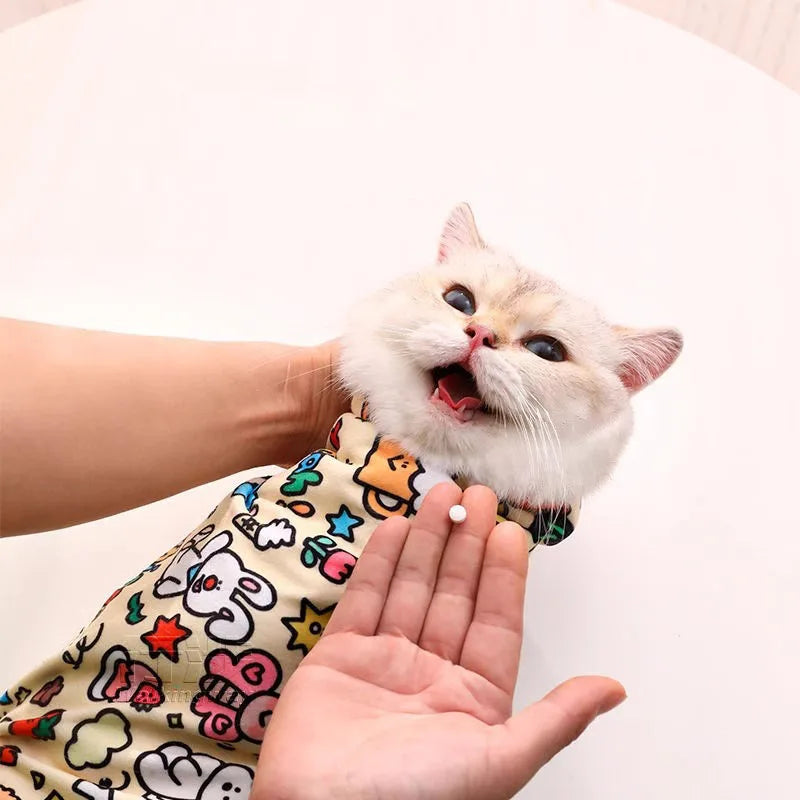 Anti-Scratch Cat Grooming Wrap
