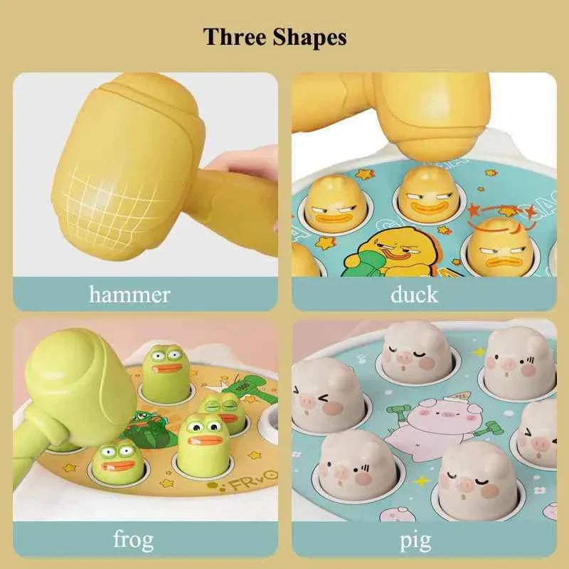 Montessori Animal Hammer Game for Toddlers