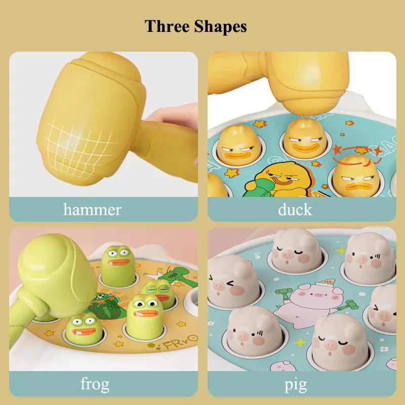 Montessori Animal Hammer Game for Toddlers – Style 4