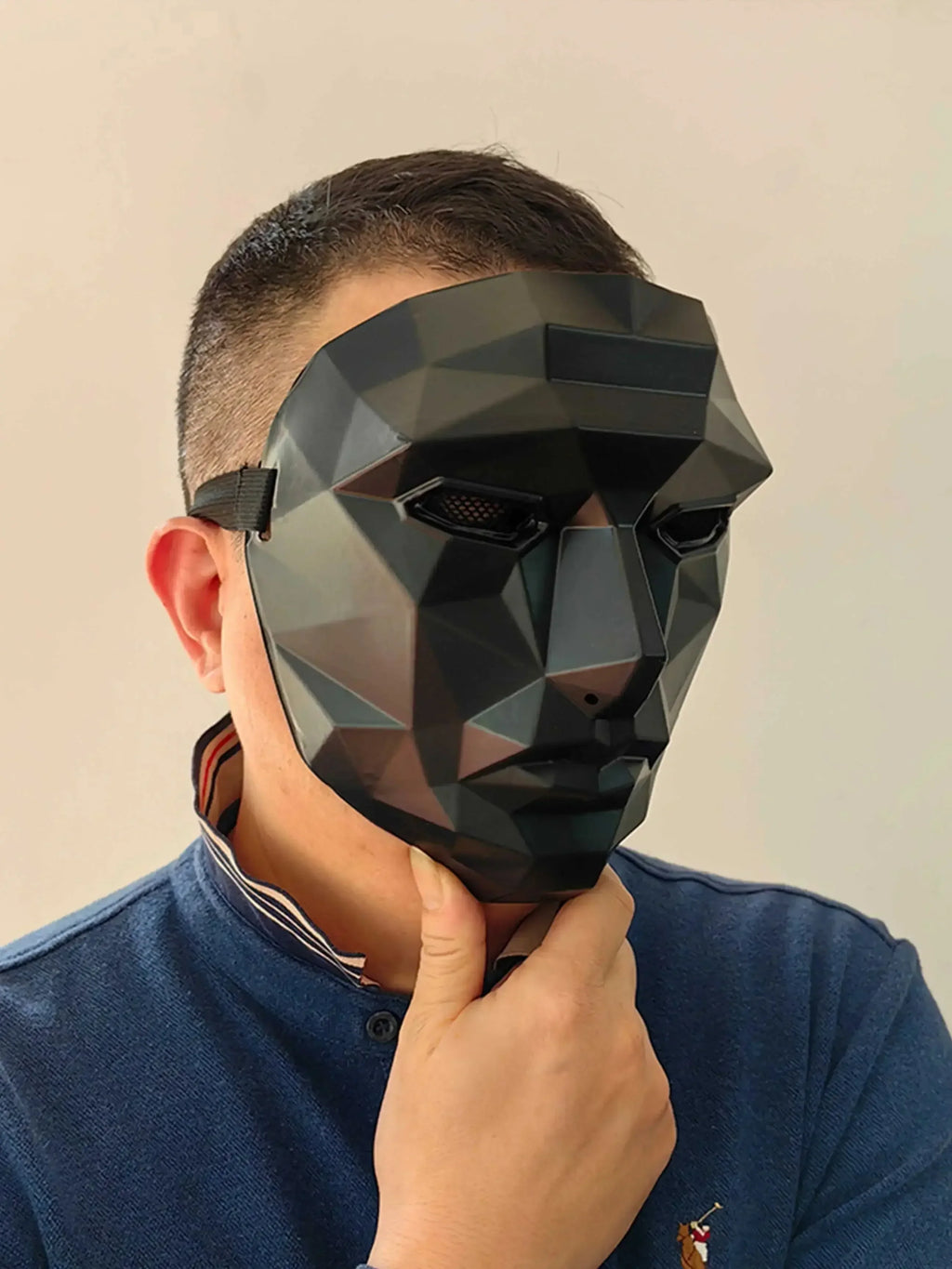 Halloween Cat Face Costume Mask