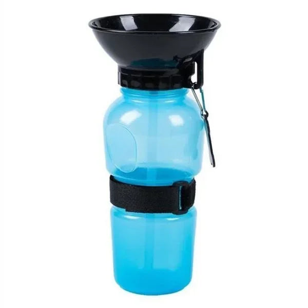 Portable Leakproof Pet Water Bottle with Drinking Bowl – 500 ml