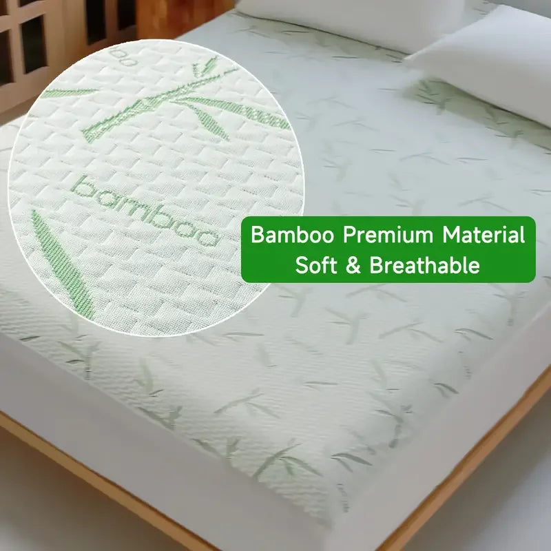 Waterproof Fitted Mattress Protector – Multiple Bed Sizes