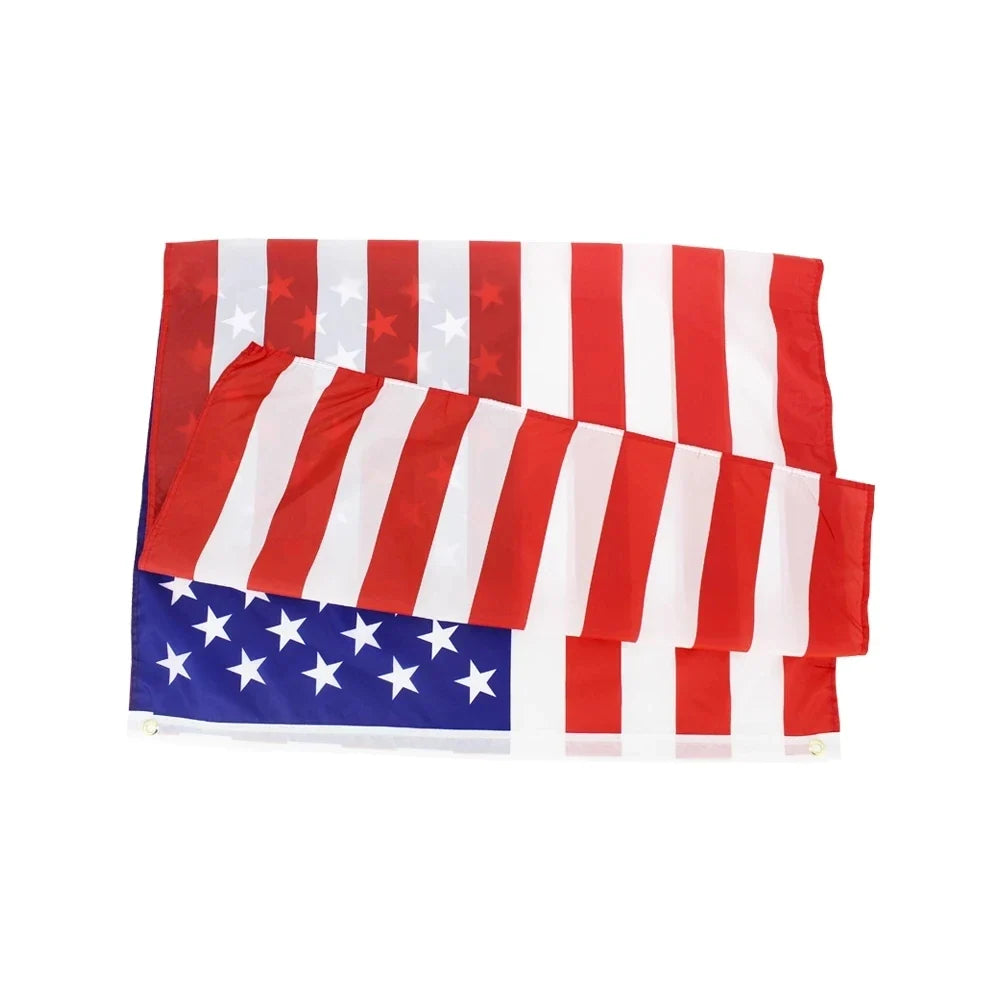 Waterproof Embroidered American Flag – 90 × 150 cm
