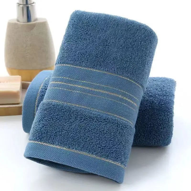Absorbent Cotton Jacquard Face and Bath Towel