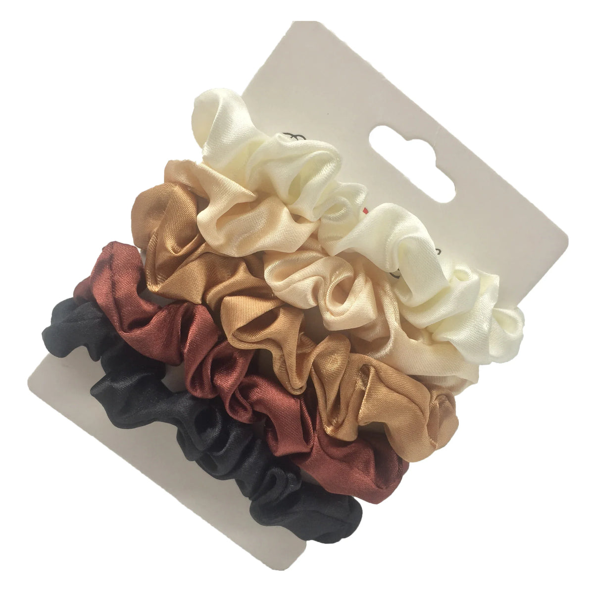 Satin Scrunchies Set – 3, 5 or 6 Pieces