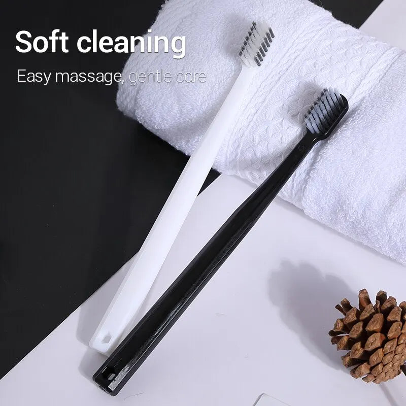 Bamboo Charcoal Toothbrushes – 10-Pack