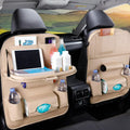 Car Backseat Organizer with Fold-Down Tray