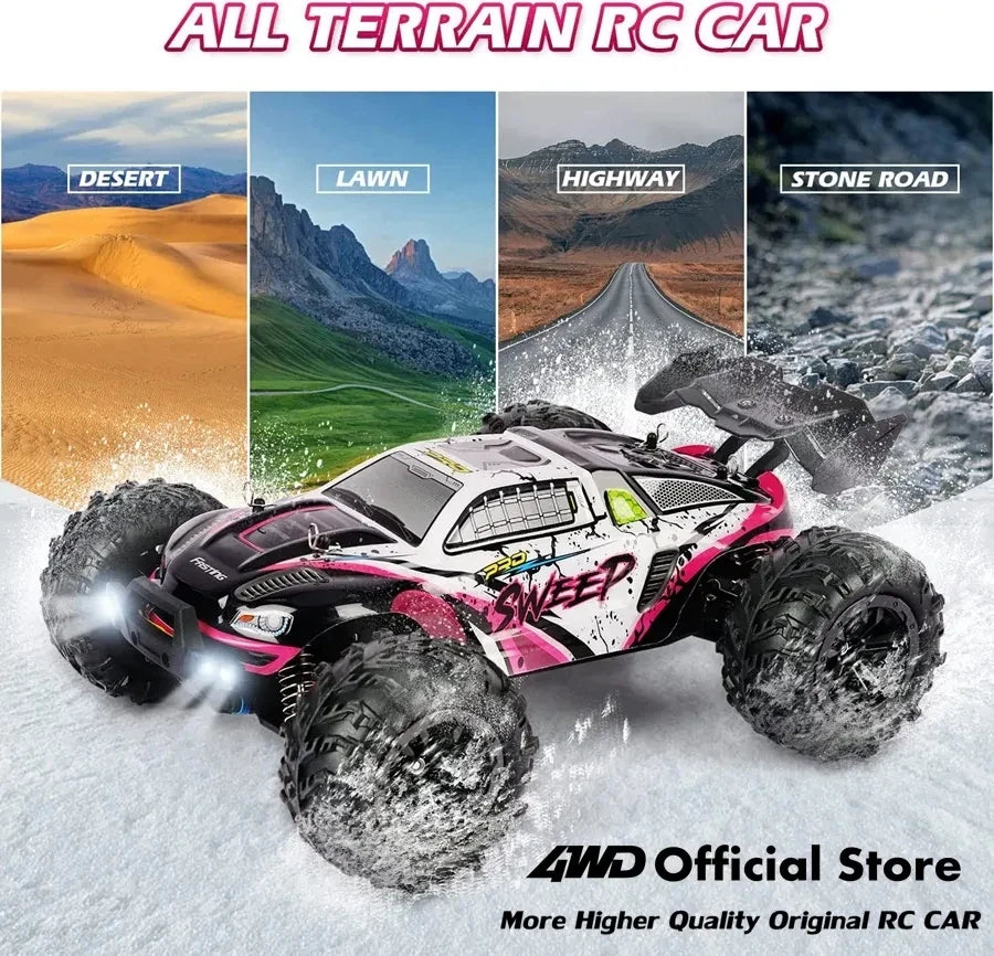 4WD Off-Road Remote-Control Racing Truck