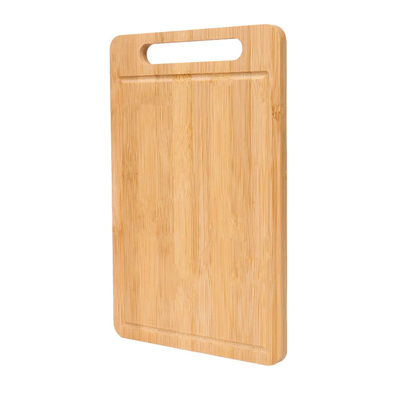 Double-Sided Bamboo Cutting Board with Stand
