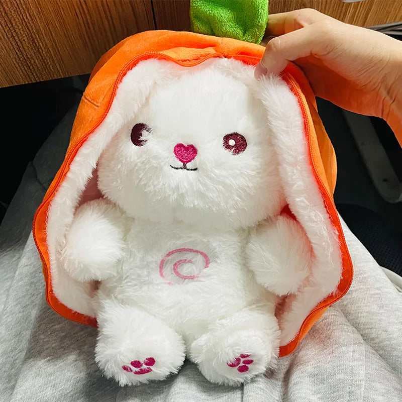 Breathing Bunny Plush Toy with Lights and Music