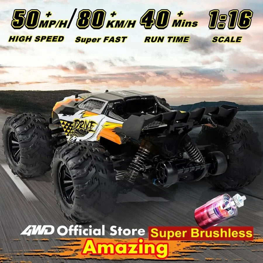 4WD Off-Road Remote-Control Racing Truck