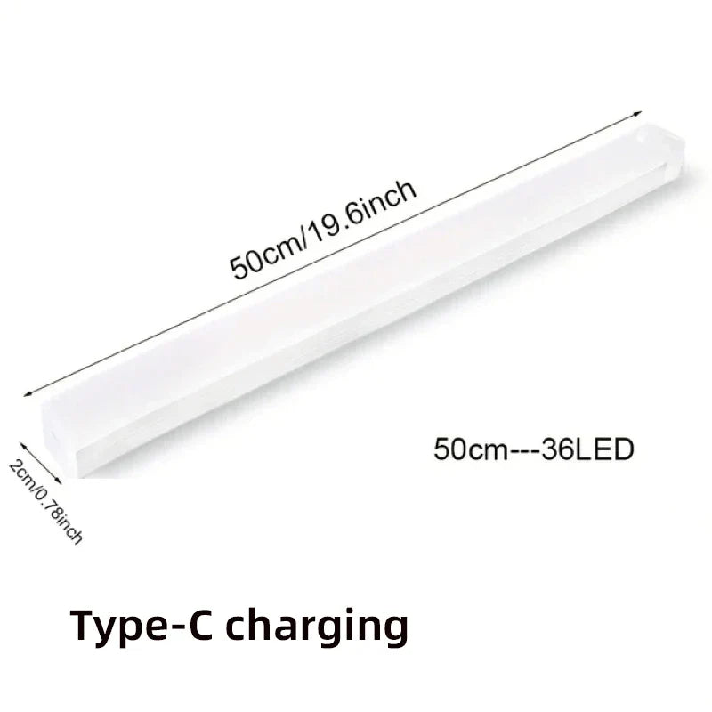 Wireless Rechargeable LED Night Lights Motion Sensor Lights Closet Kitchen Night Lights Bedroom Sensor Light Cabinet Stair Light