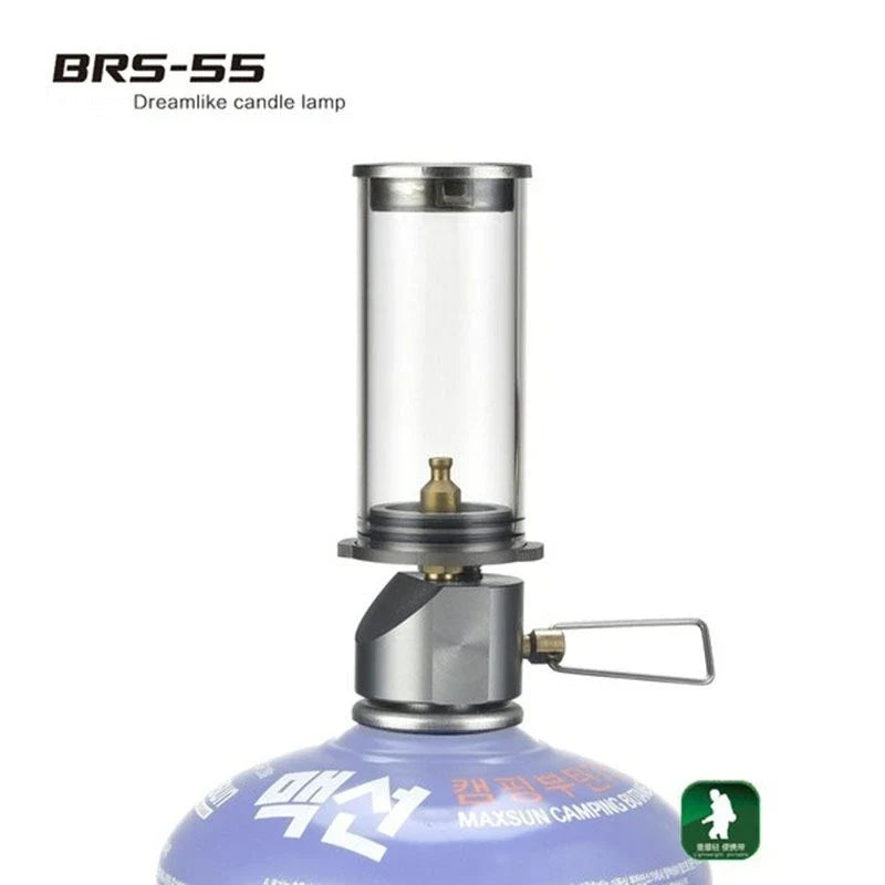 Portable Camping Lantern with Candle-Style Light