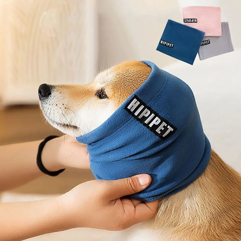 Soft Dog Grooming Ear Cover for Bathing and Drying