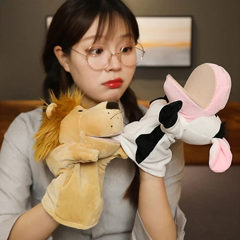 Plush Animal Finger Puppets for Kids