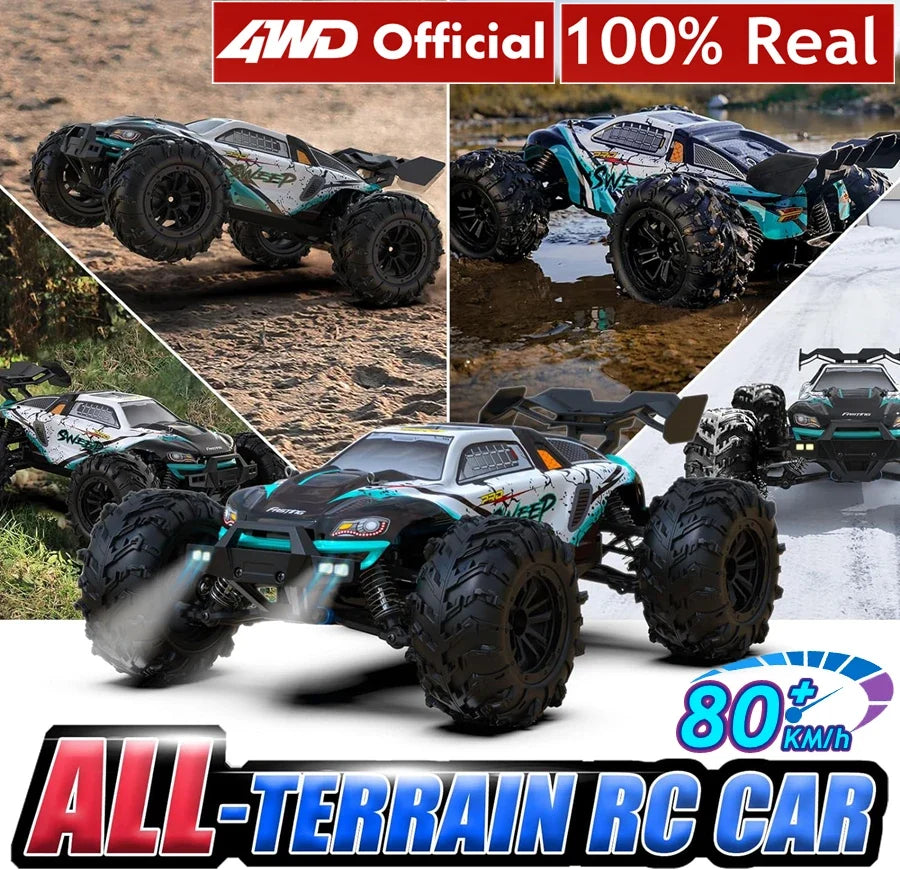 4WD Off-Road Remote-Control Racing Truck