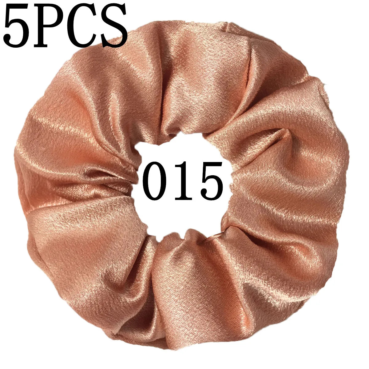 Satin Hair Scrunchies Set – Multiple Pack Sizes