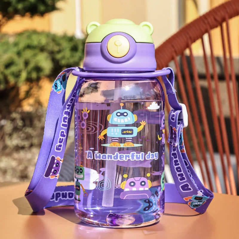Kids’ Sippy Cup with Straw and Handle